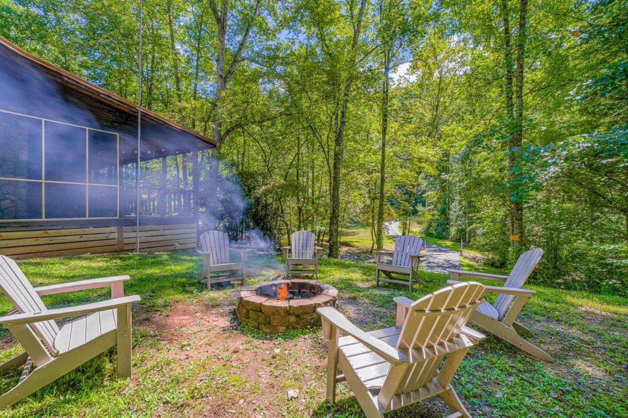 Moss Creek Cabin Morganton Exteriér fotografie